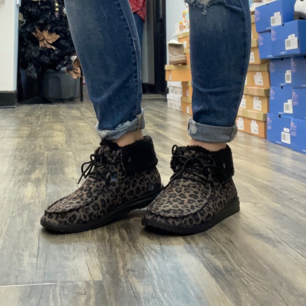 Fur lined hey dude dupes
